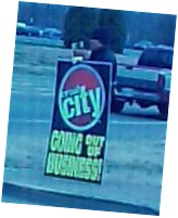 Street Corner Sign Waver